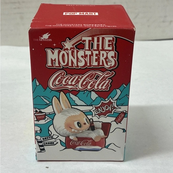 POP MART Labubu The Monsters Coca-Cola Series Confirmed Vacation Fit Collecible - Picture 3 of 3